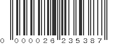 EAN 26235387