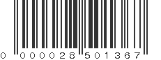 EAN 28501367