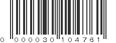 EAN 30104761