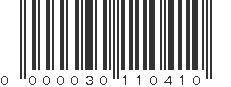 EAN 30110410