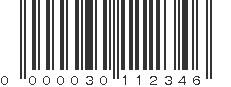EAN 30112346