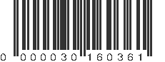 EAN 30160361