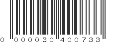 EAN 30400733