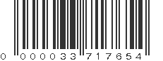 EAN 33717654