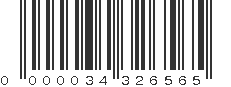 EAN 34326565
