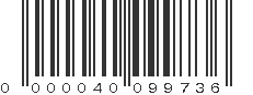 EAN 40099736