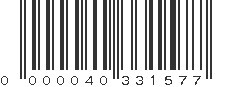 EAN 40331577
