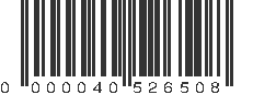 EAN 40526508
