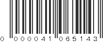 EAN 41065143