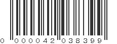 EAN 42038399