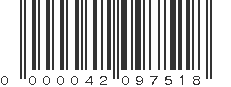 EAN 42097518