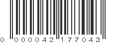 EAN 42177043