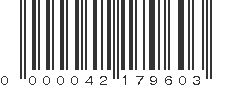 EAN 42179603