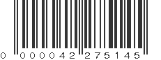 EAN 42275145