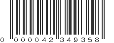 EAN 42349358