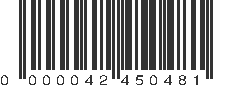 EAN 42450481