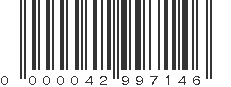 EAN 42997146