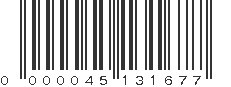 EAN 45131677