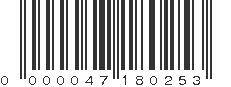 EAN 47180253