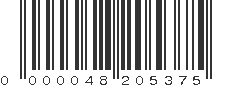 EAN 48205375