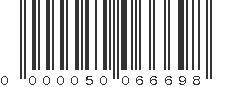 EAN 50066698