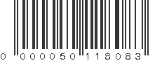 EAN 50118083