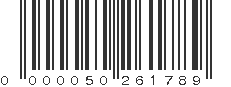 EAN 50261789