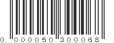 EAN 50300068