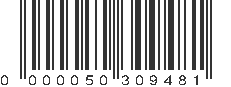 EAN 50309481