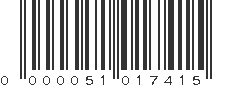 EAN 51017415