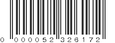 EAN 52326172