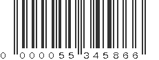 EAN 55345866