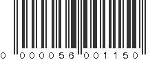 EAN 56001150