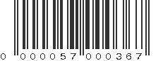 EAN 57000367