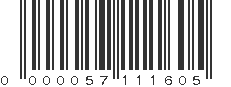 EAN 57111605