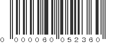 EAN 60052360