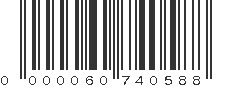 EAN 60740588