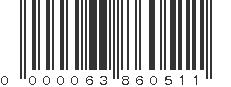 EAN 63860511