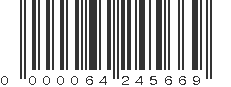 EAN 64245669