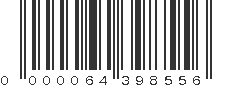 EAN 64398556