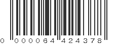 EAN 64424378