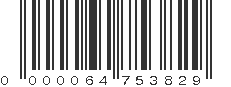 EAN 64753829