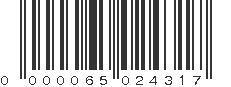 EAN 65024317