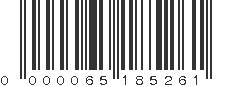 EAN 65185261