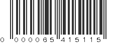 EAN 65415115