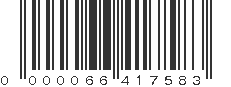 EAN 66417583