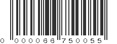 EAN 66750055