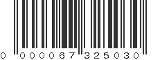 EAN 67325030