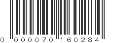 EAN 70160284