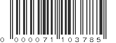 EAN 71103785